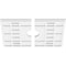 Ekena Millwork Beaux Architectural Grade PVC Ceiling Medallion, 20"W x 13 3/8"H x 3"ID x 7"C x 1"P, Two-Piece CMP20X13BX2-03000 - alternate 2